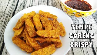 Cara Buat Tempe Goreng Crispy  Resepi Mudah amp Confirm Menjadi [upl. by Eerbua]