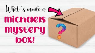 Michaels Mystery Boxes 2023… what’s in them and are they worth it [upl. by Aidnis673]