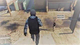 GTA 5 Online  SECRET HOUSE GLITCH LOCATION  Vespucci Canals Wallbreach Glitch Easiest Way [upl. by Yesdnik]