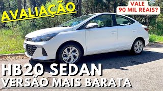 Avaliação NOVO HB20 Sedan 2023 MANUAL ASPIRADO  A versão de entrada mais barata do HB20S [upl. by Waterman988]