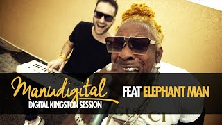 MANUDIGITAL  Digital Kingston Session Ft Elephant Man Official Video [upl. by Acilgna517]