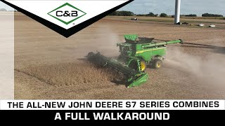 All About the ALLNEW John Deere S7 Series Combines  A Full Walkaround [upl. by Quickel]