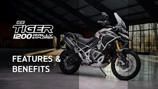 2024 Triumph Tiger 1200 Rally Explorer  Features and Benefits [upl. by Monetta]