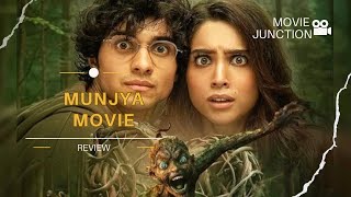 STREE MOVIE CONECTIONMUNJYA MOVIE REVIEW movie moviereview munjya horrorstory creepy haunted [upl. by Oruasi]