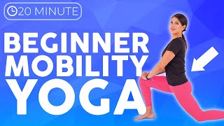 Yoga for Beginners  20 min FLEXIBILITY amp MOBILITY Yoga [upl. by Mellisa578]