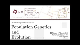 Introduction to the coalescent theory  Lecture 1 by Magnus Nordborg [upl. by Joni]