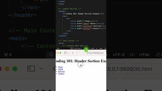 HTML Coding QampA 30 purpose of the HTML5 quotheaderquot tag html css htmlcss webdesign BroCodez [upl. by Enilorac]