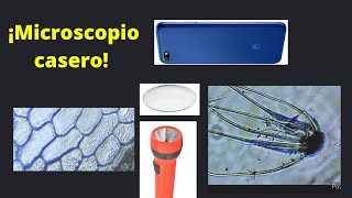 Microscopio casero Útil para ver microorganismosBest Microscope at home DIY [upl. by Alehc]