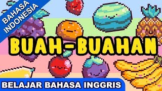 Lagu Belajar Bahasa Inggris  BuahBuahan Fruits  Lagu Anak 2019 Terbaru  Bibitsku [upl. by Ahtabat]