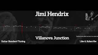 Jimi Hendrix  Villanova Junction  Tab Guitar [upl. by Ty]