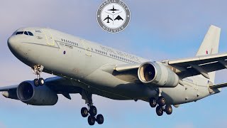 RAF Brize Norton Plane Spotting Documentary 2021 Airbus A330 KC2 Voyager [upl. by Garvy624]