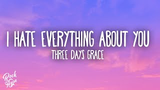 Three Days Grace  I Hate Everything About You [upl. by Koehler]