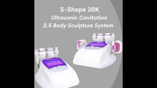 30K Ultrasonic Cavitation Body Slimming System [upl. by Nicoli]