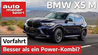 BMW X5 M 2020 Kann er die PowerKombiLücke schließen –ReviewFahrbericht  auto motor und sport [upl. by Aivan]