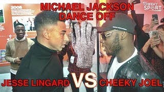 JESSE LINGARD MICHAEL JACKSON DANCE BATTLE WITH CHEEKYSPORT JOEL [upl. by Boyt]