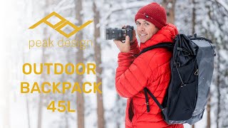 Best ALL IN ONE Camera Gear Backpack  New from Peak Design [upl. by Shanney]