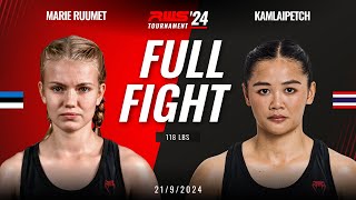 Full Fight l Marie Ruumet vs Kamlaipetch Petchyindee Academy I RWS [upl. by Halika]