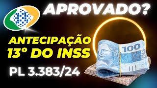 INSS CONFIRMA MAIS UMA ANTECIPAÇÃO de 13º SALÁRIO PARA DEZEMBRO DE 2024 [upl. by Baruch418]