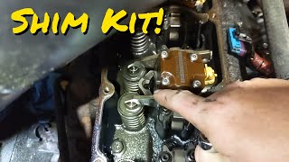 Replacing the Ford diesel 73 injector orings and installing an injector shim kit tune up kit [upl. by Miof Mela125]