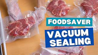 Vacuum Sealing Hacks Every Meat Lover Needs to Know  FoodSaver [upl. by Eiraminot]