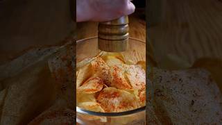 potato wafers recipe at home shorts [upl. by Erot]