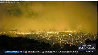 Mauna Loa volcano in Hawaii begins to erupt [upl. by Burdett]