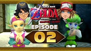 Lets Race The Legend of Zelda Ocarina of Time 3D Master Quest  Episode 2 [upl. by Jump]