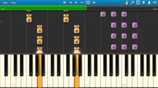 Pink Floyd  Coming Back To Life Piano Tutorial  Synthesia [upl. by Amalia]