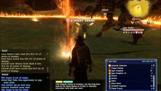 FFXIV 10 Ifrit fight [upl. by Eugnimod]