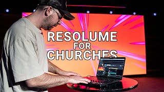 Intro to Resolume for Church LED Screens How to Integrate with ProPresenter [upl. by Flaherty]