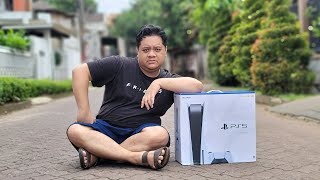 Unboxing PS5 [upl. by Ardnuaet]