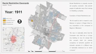 Racially Restrictive Covenants in Austin Texas [upl. by Akirdna]