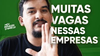 10 EMPRESAS com MUITAS VAGAS de PRIMEIRO EMPREGO em 2024 [upl. by Mufi751]