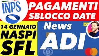 PAGAMENTI INPS🔴 GENNAIO 👉DATE UFFICIALI✅ASSEGNO DI INCLUSIONE💶 SUPPORTO FORMAZIONE LAVORO NASPI [upl. by Amolap]