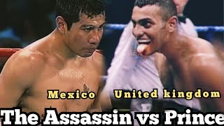 Antonio Barera mexico vs Naseem Hamed UK Featherweight Championship prince barrera [upl. by Fidela]