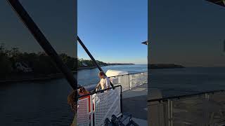 Ferry Docking in NY ⛴️ tga taylorsgrandadventures walkintosuccess newyork adventure travel [upl. by Evie]