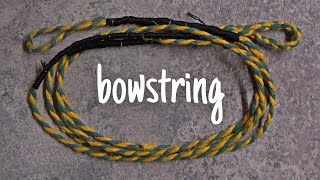 How to Make a SIMPLE Bowstring [upl. by Shum]