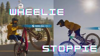 How to do wheelie in Riders Republic  PS5 [upl. by Coumas618]