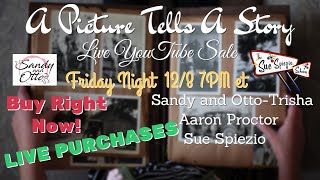 A Picture Tells A Story  Live Vintage Sale amp Chat  Guests Aaron Proctor amp Sue Spiezio [upl. by Nafis]