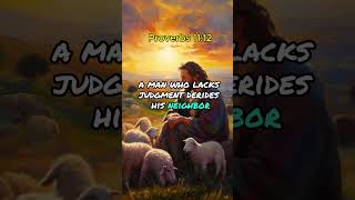 Proverbs 1112 jesus motivation hopeandpray prayer quotes hopeandfaith jesusprayer [upl. by Lambard903]