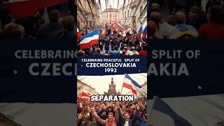 Why did Czechoslovakia split into Czech Republic and Slovakia 🇨🇿🇸🇰 history facts [upl. by Waynant]