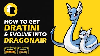 How to Get DRATINI amp Evolve Into DRAGONAIR Pokemon Scarlet and Violet [upl. by Sheley]