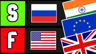 I Ranked World Flags From BEST To WORST [upl. by Aderfla717]