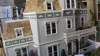 Queen Victorian Dollhouse Tour [upl. by Oinotnanauj]