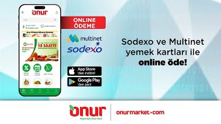 Sodexo ve Multinet yemek kartları ile Online öde [upl. by Enneyehc768]