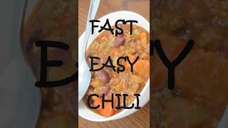 🌶️Quick and Easy Chili Recipe for Busy Weeknights Delicious Hearty and Ready in Just 15 Minutes [upl. by Adirf478]