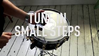 HOW TO TUNE YOUR SNARE DRUM LIKE A PRO [upl. by Myca]