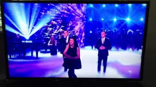 Women Throws Eggs On Britains Got Talent Final [upl. by Ydorb]