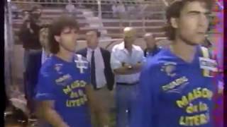 Ligue 1 1989 Toulon  Toulouse sur Canal [upl. by Oer]