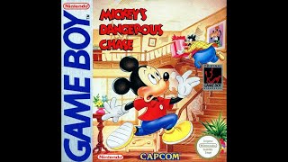 Mickeys Dangerous Chase Game Boy 1991 Longplay [upl. by Sibyls408]